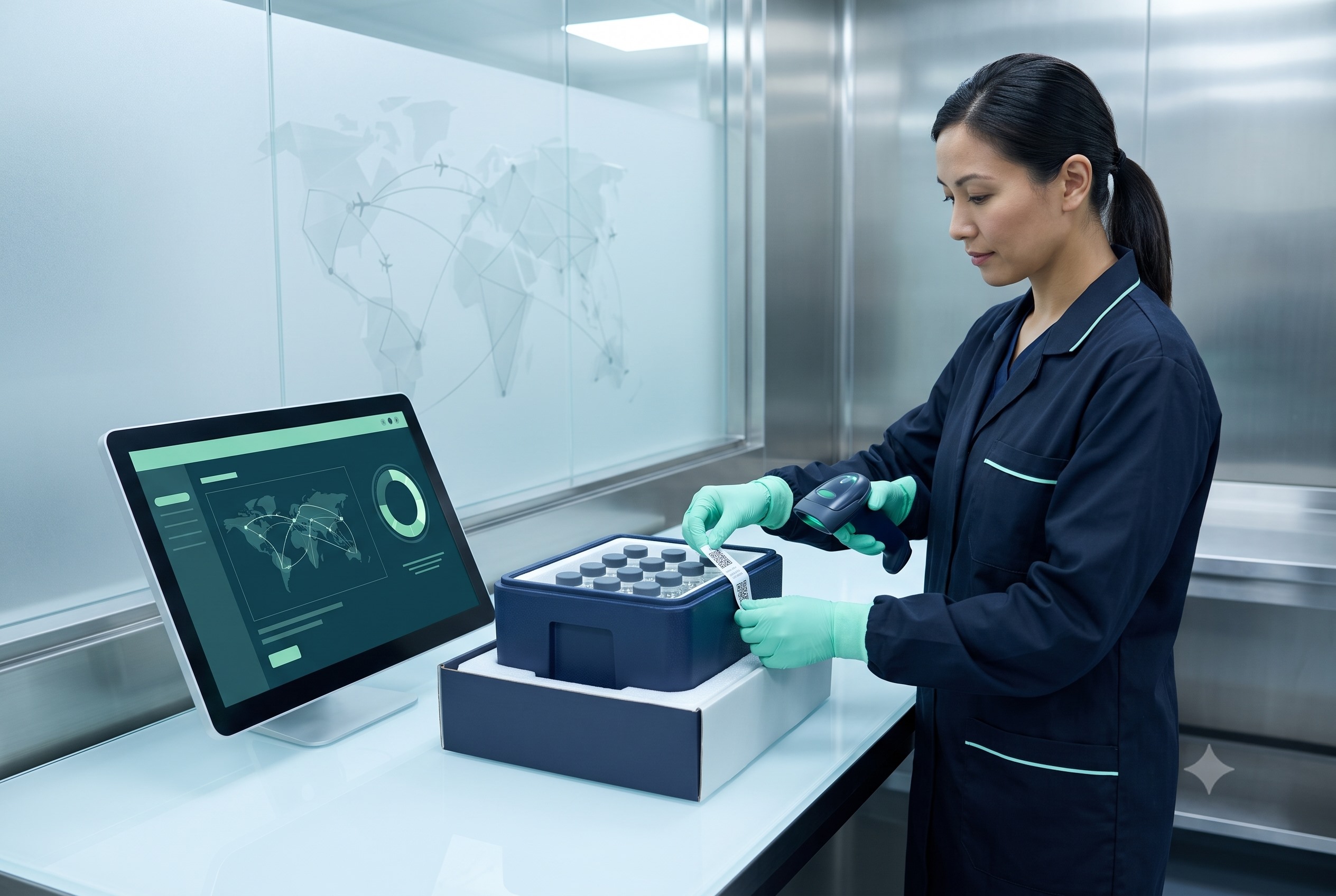 Global Supply and Reliable Delivery — Pharma Lab